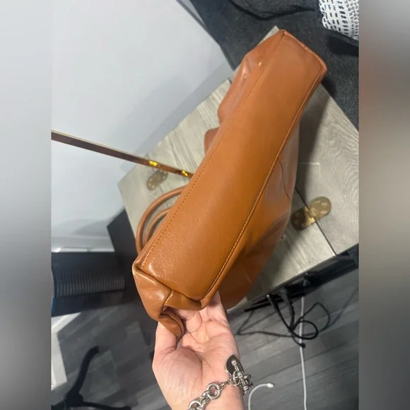 Tory Burch leatherette tote bag, Brown - Picture 11 of 12